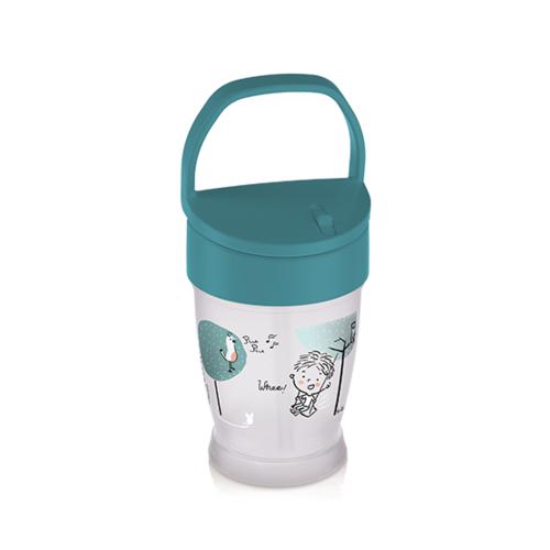 Miniaturka artykułu - LOVI Kubek ze słomką Lovely Boy 35/354, 250ml, 12m+