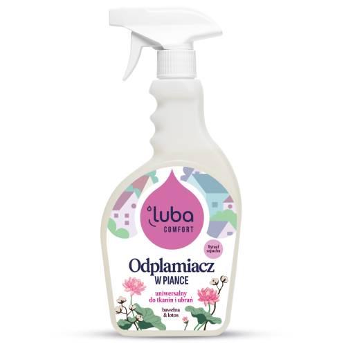 Miniaturka artykułu - Luba Comfort Perfumowany odplamiacz w piance do tkanin, 500 ml