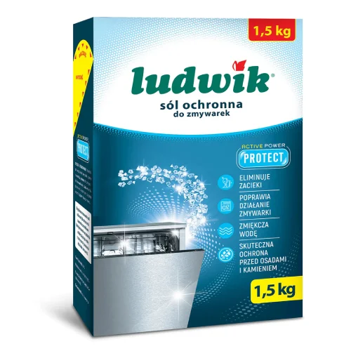 Miniaturka artykułu - Ludwik S&oacute;l ochronna do zmywarek, 1,5 kg