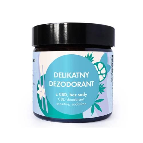 Miniaturka artykułu - LULLALOVE Delikatny dezodorant z CBD w kremie, 60ml