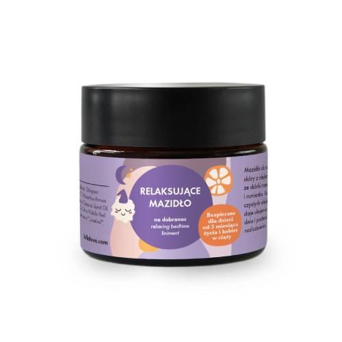 Miniaturka artykułu - LULLALOVE Relaksujące mazidło na dobranoc dla dzieci 3m+, 50ml
