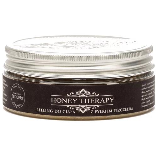 Miniaturka artykułu - ŁYSOŃ Honey Therapy Peeling do ciała Zakazany Owoc, 200g