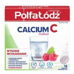 CALCIUM C Malina - 16 tabletek 