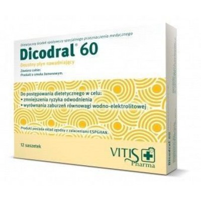 Zdjęcie produktu - Dicodral 60, 12 saszetek 