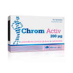 Zdjęcie produktu - OLIMP CHROM ACTIV 200 mg - 60 tabletek