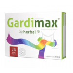 Zdjęcie produktu - GARDIMAX HERBALL z maliną - 24 pastylki do ssania