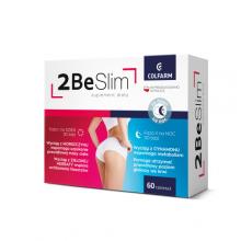 Zdjęcie produktu - 2BE SLIM - 60 tabletek (30 na dzień + 30 na noc) 