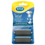 Zdjęcie produktu - SCHOLL VELVET SMOOTH Gruboziarnista Głowica (2 szt) - 1 opakowanie 