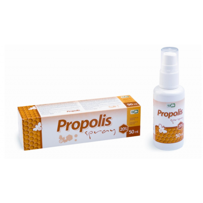 Zdjęcie produktu - PROPOLIS Spray roztw&oacute;r 20% - 50 ml