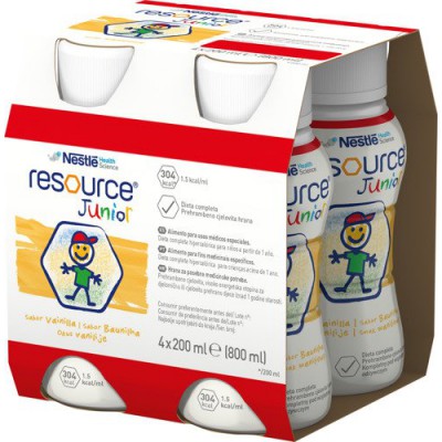 Zdjęcie produktu - Resource Junior wanilia - 4 x 200 ml