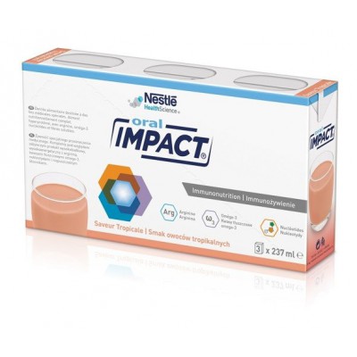 Zdjęcie produktu - Impact Oral smak owoc&oacute;w tropikalnych płyn - 3 x 237 ml