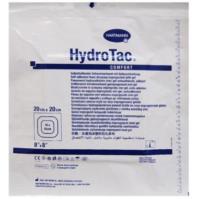 Zdjęcie produktu - HydroTac Opatrunek jałowy 20cm x 20cm - 1 sztuka