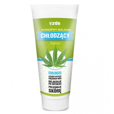 Zdjęcie produktu - Konopny balsam chłodzący VIRDE - 200 ml