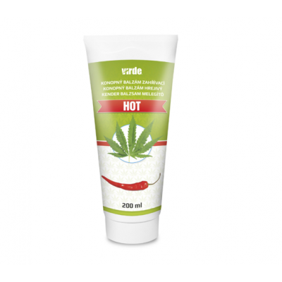 Zdjęcie produktu - Konopny balsam rozgrzewający VIRDE - 200 ml