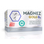 Zdjęcie produktu - Magnez Gold B6 0,1g Mg - 50 tabletek