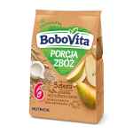 BoboVita Porcja zb&oacute;ż Kaszka mleczna 3 zboża zbożowo- żytnia gruszka - 210 g (29509)