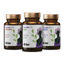 Health Labs Zestaw 4Her ThyroMe PRO: Morning, 30kaps. + Day, 30kaps. + Night, 30kaps.
