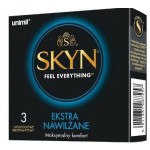 Zdjęcie produktu - UNIMIL SKYN Extra Nawilżane Prezerwatywy - 3 sztuki (18256)
