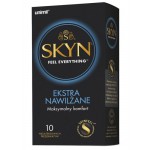 Zdjęcie produktu - UNIMIL SKYN Extra Nawilżane Prezerwatywy - 10 sztuk (31062)