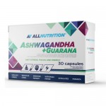 Zdjęcie produktu - ALLNUTRITION Ashwagandha + Guarana, 30 kapsułek