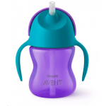AVENT Kubek ze słomką 200ml 796/02 9m+ fiolet