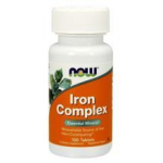 NOW Iron Complex- 100 tabl.