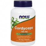 Zdjęcie produktu - NOW Cordyceps 750mg, 90 kaps.
