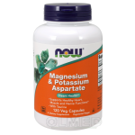 NOW Magnesium & Potassium Aspartate- 120kaps