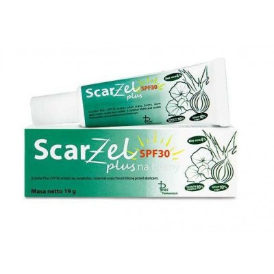 Zdjęcie produktu - Scarżel plus na blizny SPF30 kremżel, 19g