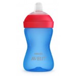 Zdjęcie produktu - AVENT Kubek z miękkim ustnikiem 9m+ 802/01 niebieski- 300ml