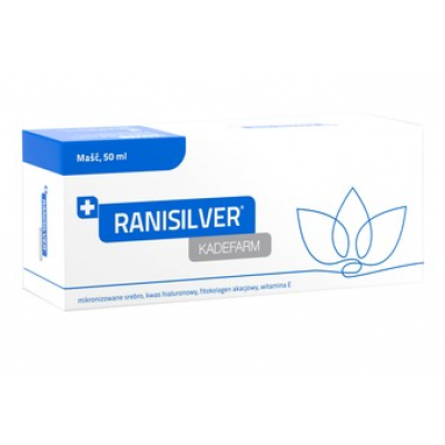 Zdjęcie produktu - Ranisilver Maść Kadefarm - 50 ml
