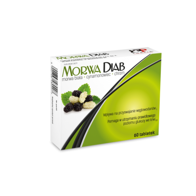 Zdjęcie produktu - Morwa diab - 60 tabl.