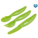 CANPOL BABIES Zestaw sztućc&oacute;w zielony 12m+ 31/418