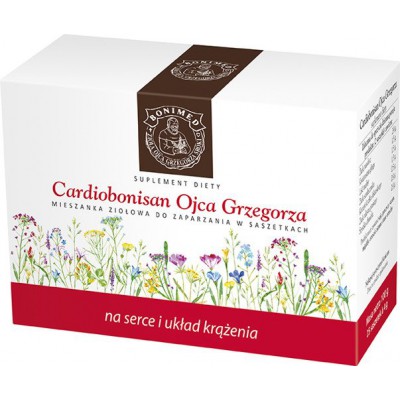 Zdjęcie produktu - Cardiobonisan Ojca Grzegorza zioła - 25 saszetek