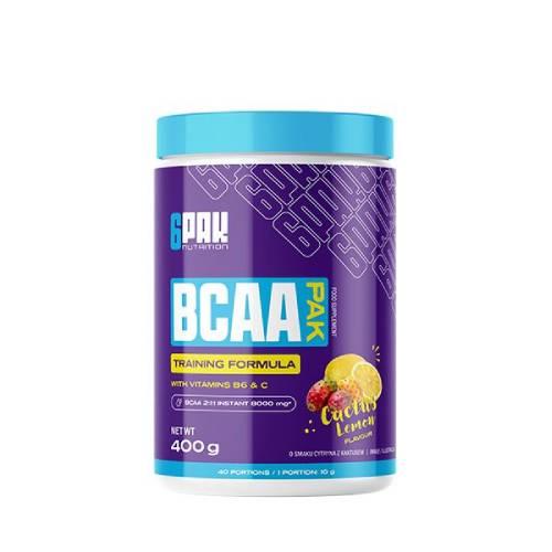 Zdjęcie produktu - 6Pak Nutrition BCAA Pak smak cytryna z kaktusem, 400 g