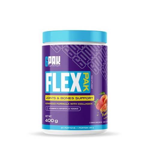 Zdjęcie produktu - 6Pak Nutrition Flex Pak smak owocowy, 400 g