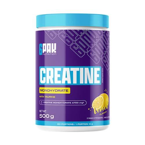 Zdjęcie produktu - 6Pak Nutrition Creatine Monohydrate smak cytrynowy, 500 g