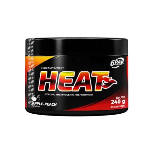 Zdjęcie produktu - 6Pak Nutrition Heat Jabłko-Brzoskwinia, 240 g