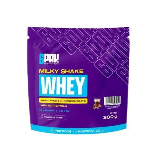 Zdjęcie produktu - 6Pak Nutrition Milky Shake Whey Czekolada, 300 g
