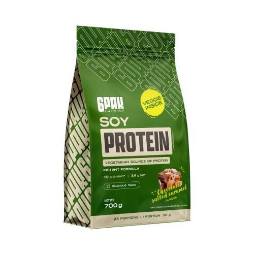 Zdjęcie produktu - 6Pak Nutrition Soy Protein o smaku czekolada - słony karmel, 700 g