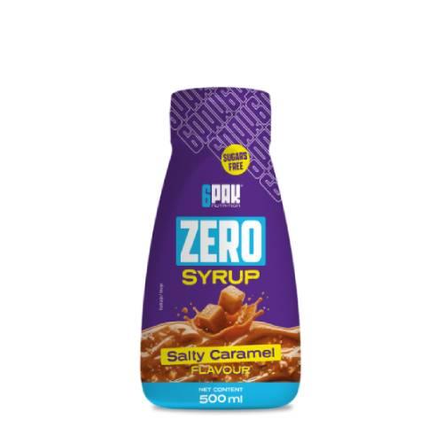 Zdjęcie produktu - 6Pak Syrup Zero Syrop bez cukru słony karmel, 500 ml