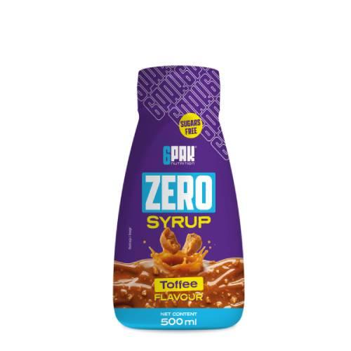 Zdjęcie produktu - 6Pak Syrup Zero Syrop bez cukru toffee, 500 ml
