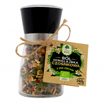 Zdjęcie produktu - S&oacute;l himalajska czosnkowa z ziołami - 140g DARY NATURY