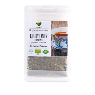 Zdjęcie produktu - EcoBlik Herbatka ziołowa Kurdybanek bluszczyk Ekologiczny - 60 g