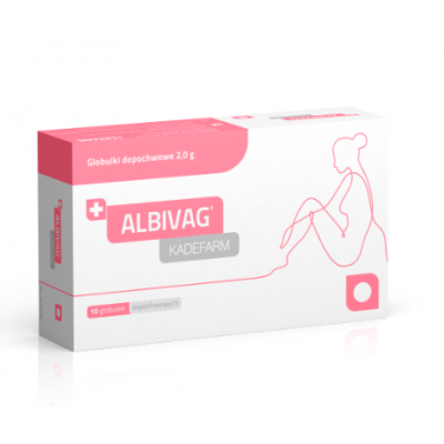 Zdjęcie produktu - Albivag, 10 glob. dopochwowych