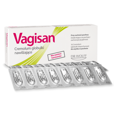 Vagisan Cremolum Globulki nawilżające - 16szt
