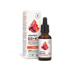 Zdjęcie produktu - Witamina D3+K2 Forte krople - 30 ml Aura Herbals