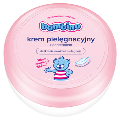 Zdjęcie produktu - Bambino Krem pielęgnacyjny z pantenolem dla dzieci - 200 ml