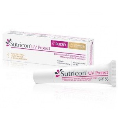 Zdjęcie produktu - SUTRICON UV Protect SPF35 Silikonowy żel na blizny, 15 ml