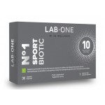 Zdjęcie produktu - Lab One SportBiotic, 30 kaps. KR&Oacute;TKA DATA 30.06.2026